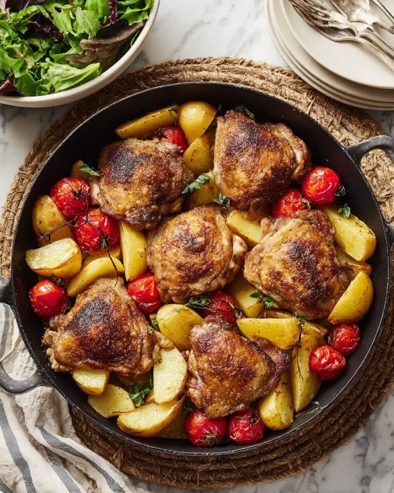 Mediterranean Chicken Tray Bake Recipe