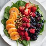 Citrus Berry Spinach Salad Recipe