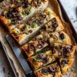 Cheats Pissaladière with Bokkoms on a Toasted Baguette Recipe
