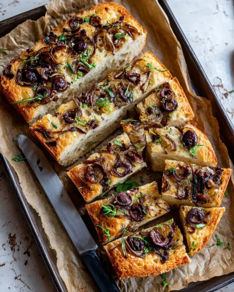 Cheats Pissaladière with Bokkoms on a Toasted Baguette Recipe