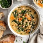 Creamy Tuscan White Bean Soup Recipe