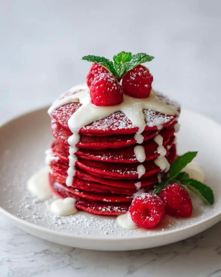 Red Velvet Pancakes Recipe
