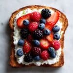 Berry Cottage Cheese Toast: A Delightful Breakfast Recipe