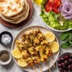 Delicious Air Fryer Greek Chicken Kebabs Recipe
