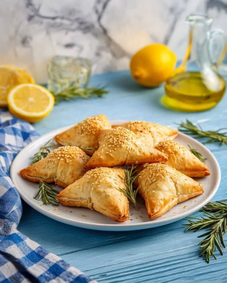 Zesty Spinach and Feta Phyllo Pies Recipe