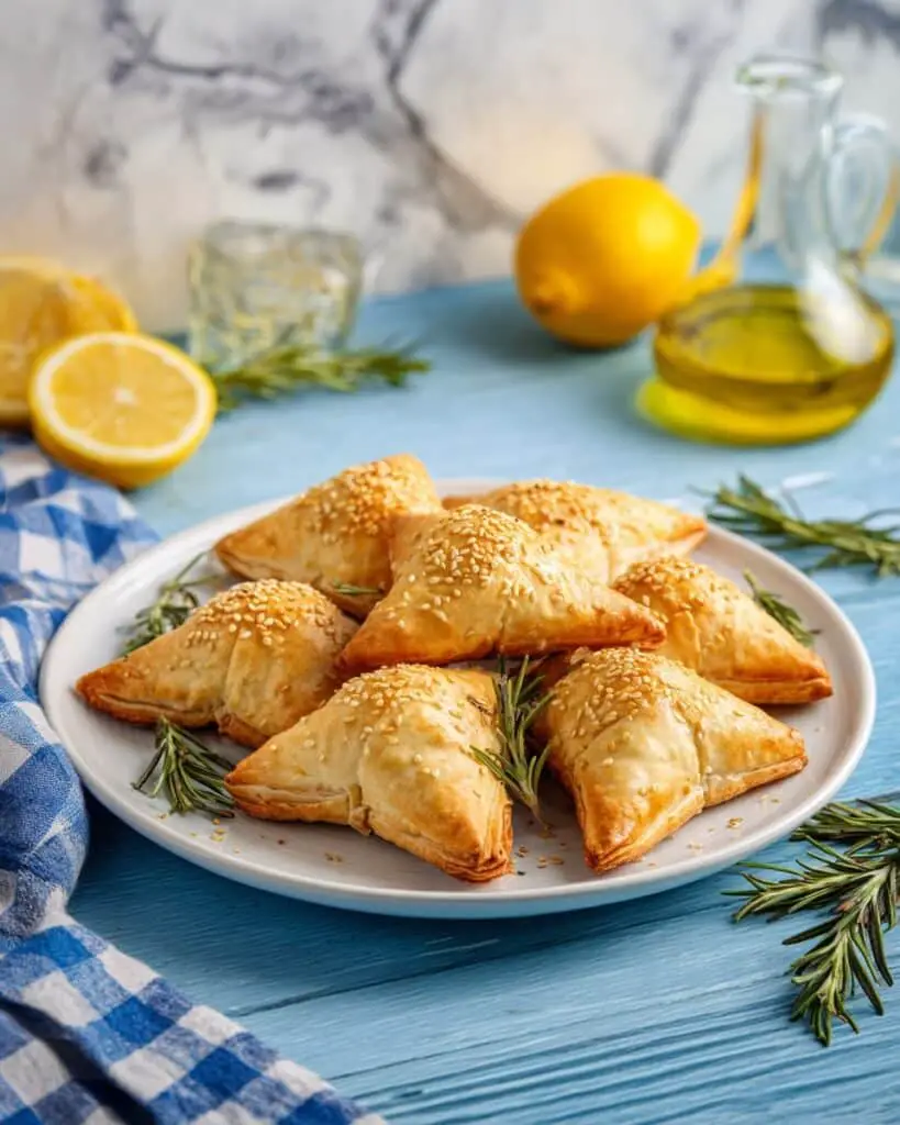 Zesty Spinach and Feta Phyllo Pies Recipe