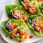 Buffalo Shrimp Lettuce Wraps Recipe