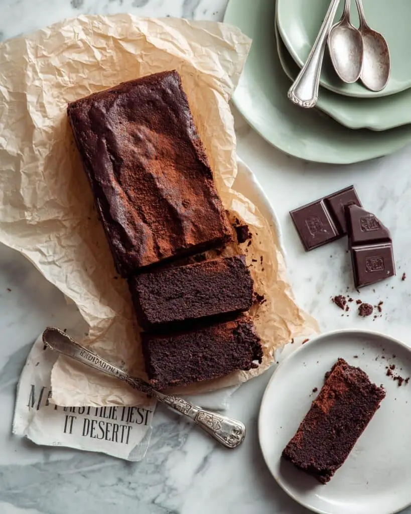 The Best and Easiest Chocolate Loaf Basque Cheesecake Recipe