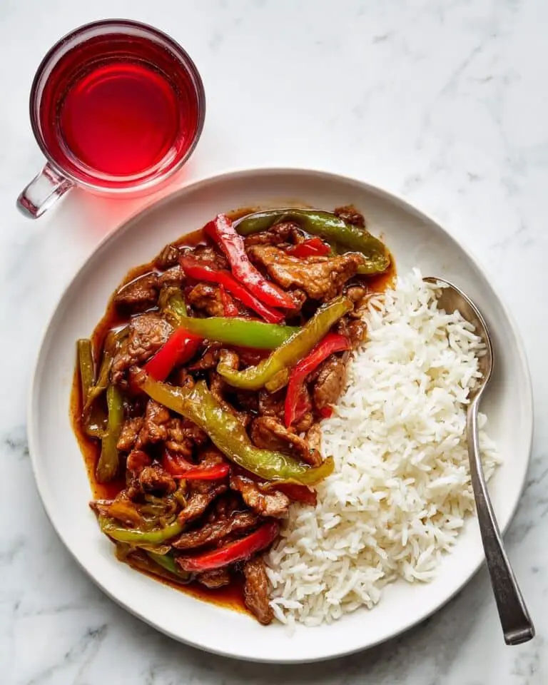 Savory Pepper Steak Recipe
