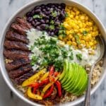 Steak Fajita Power Bowls Recipe