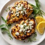 Greek Lemon Chicken with Feta Recipe