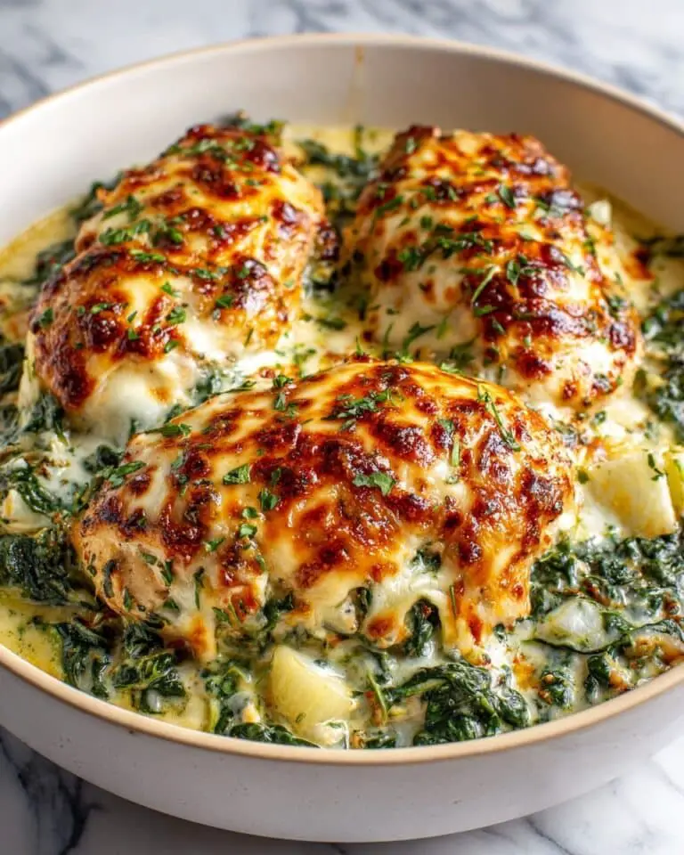 Spinach Artichoke Chicken Bake Recipe