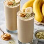 Creamy Vanilla Banana Smoothie with Greek Yogurt Recipe
