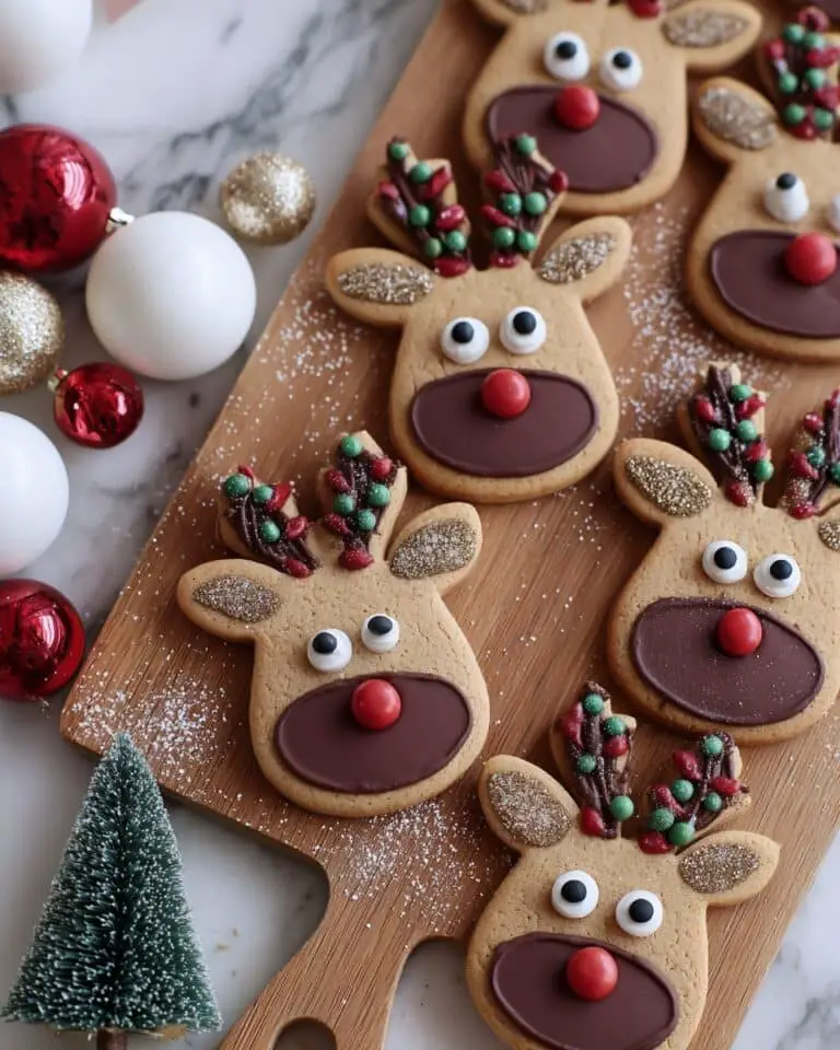 Gingerbread Reindeer Cookies Recipe