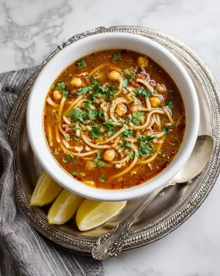 Moroccan Harira Soup with Lamb Recipe