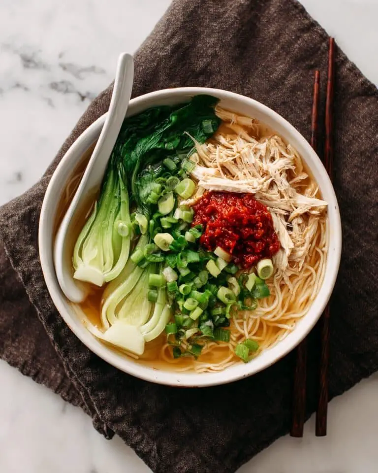 Hearty Chinese Noodle Soup Recipe