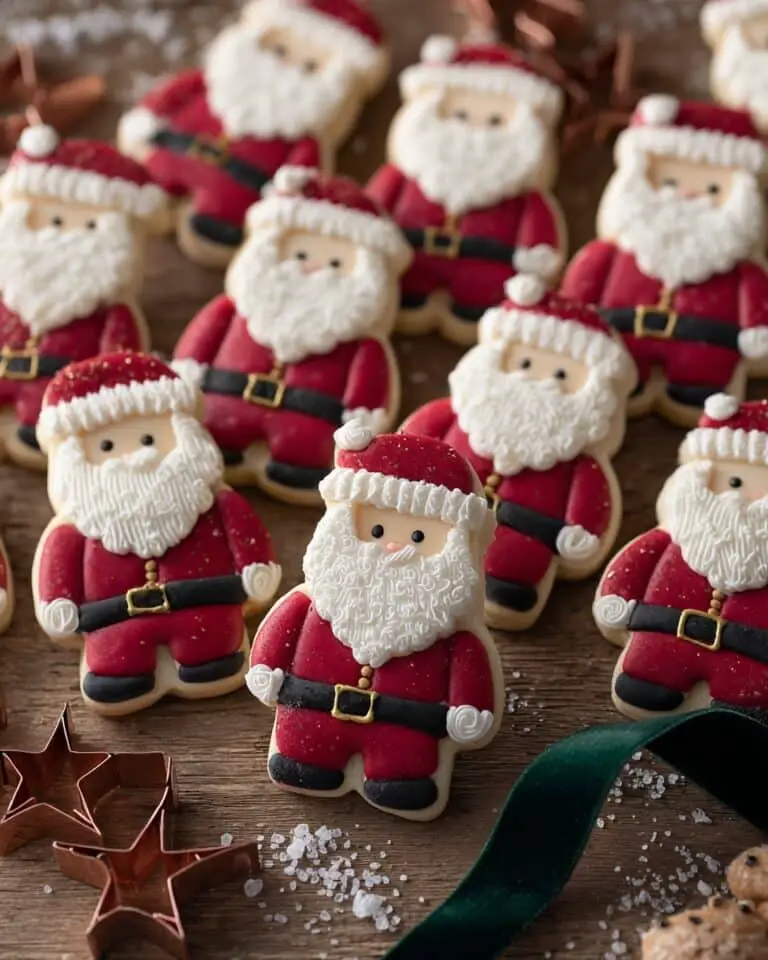 Jolly Santa Cookies Recipe
