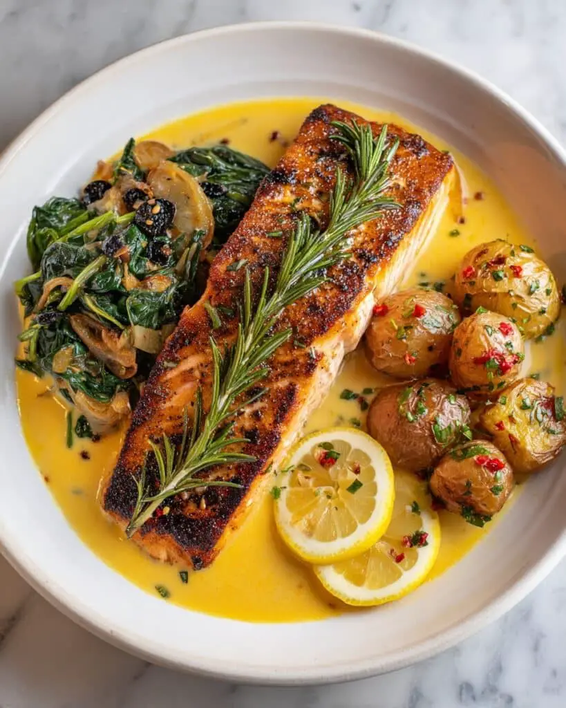 Creamy Tuscan Garlic Salmon Recipe