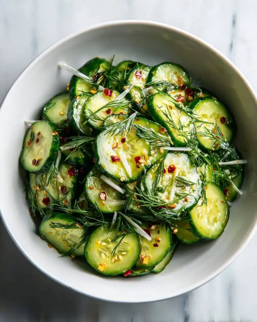 Cucumber Dill Salad: Refreshing and Easy to Make Recipe