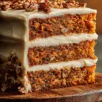A Very Big Pumpkin Layer Cake with Toffee Pecans and Cream Cheese Frosting Recipe