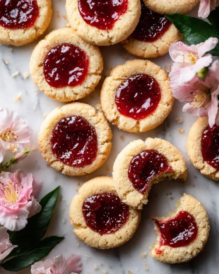 Jam Drops (Thumbprint Cookies) Recipe