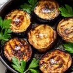 Almost No-Oil Pan-Fried Eggplant Recipe