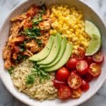 Instant Pot Chipotle Chicken Bowls with Cilantro Lime Quinoa Recipe