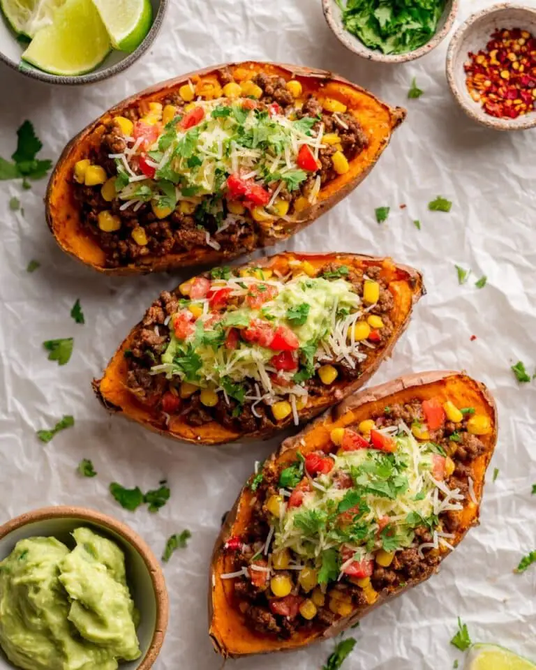 Mexican Stuffed Sweet Potatoes Recipe