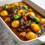 Mississippi Pot Roast with Potatoes and Carrots Recipe