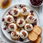 Cranberry Pecan Goat Cheese Bites Recipe