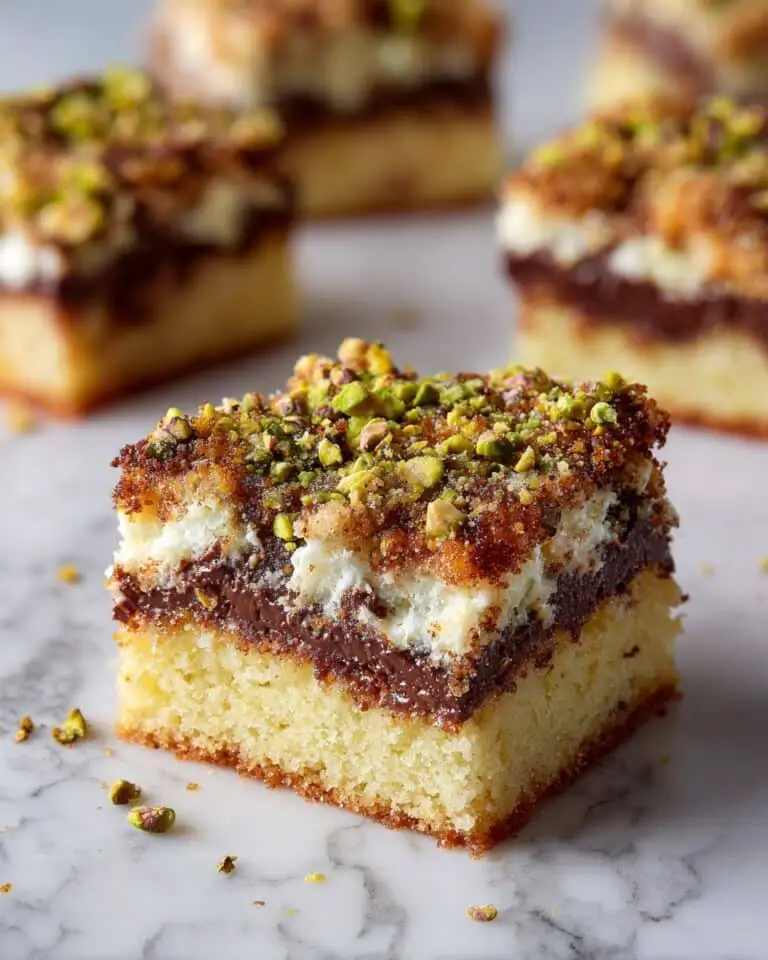 Easy Pistachio Blondies with Brown Butter Recipe