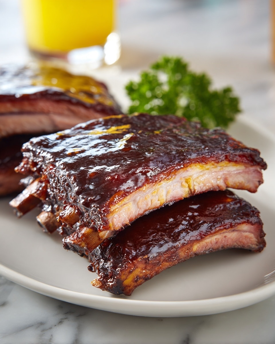 Perfectly Juicy Grilled BBQ Ribs Recipe