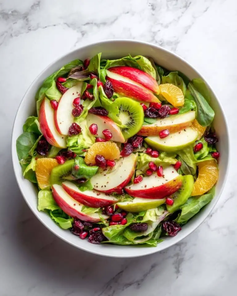 Spinach and Fruit Salad with Maple-Lime Dressing Recipe