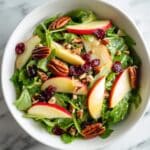 Arugula Salad with Apples, Cranberries, and Pecans Recipe