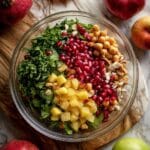Fresh Spinach, Apple, and Pear Chopped Salad with Gorgonzola Recipe