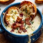 Creamy Lobster Corn Chowder with Cheesy Toasts Recipe