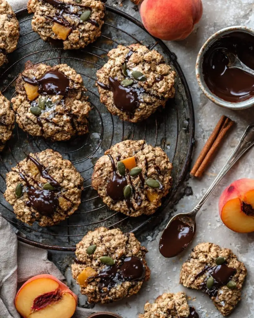 Chewy Harvest Oatmeal Chocolate Chip Cookies Recipe