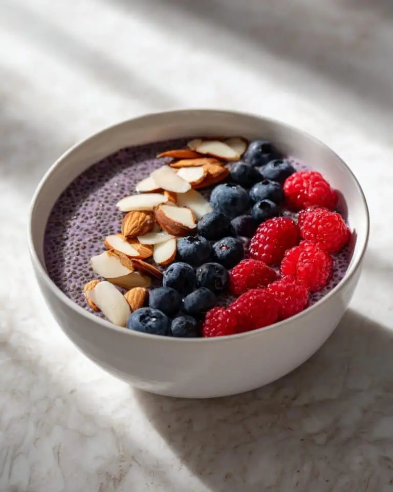 Berry Almond Chia Pudding Recipe