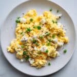 Creamy Cottage Cheese Scrambled Eggs Recipe