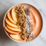 Peach Protein Smoothie Bowl Recipe