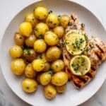 Lemon Garlic Chicken and Potatoes Recipe