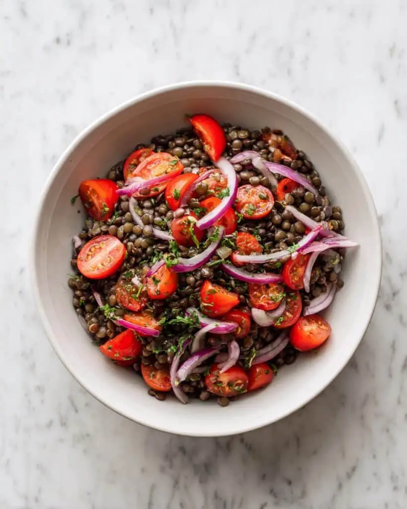 Mediterranean Lentil Salad Recipe