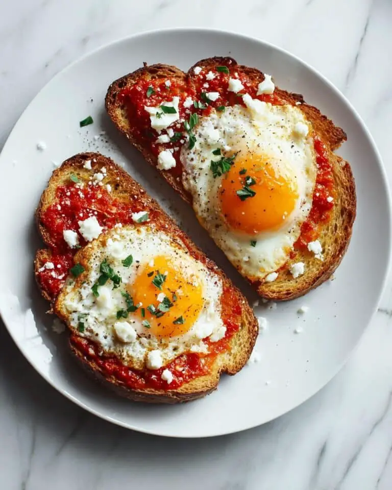 Shakshouka Toast Recipe