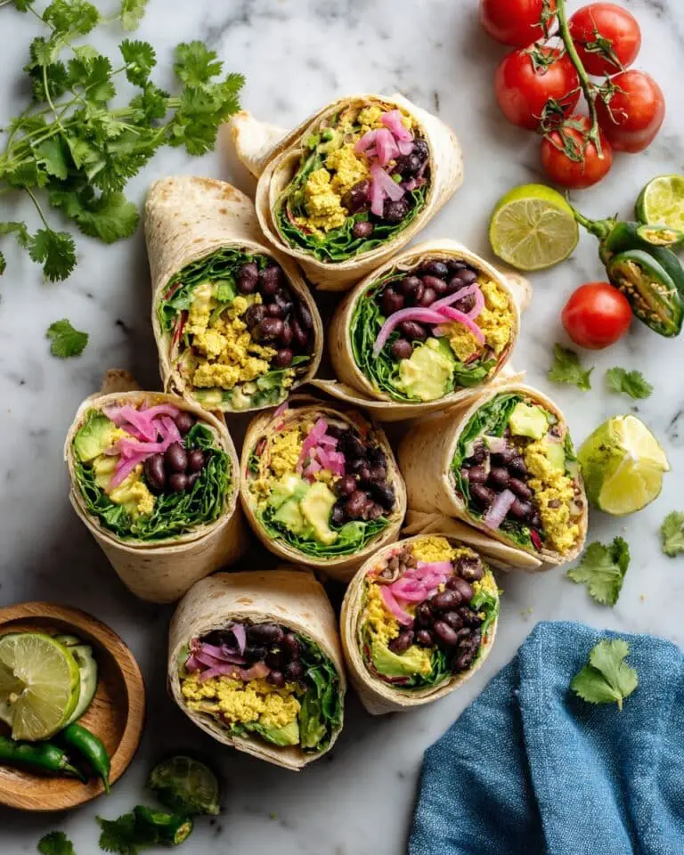 Vegan Breakfast Burrito Recipe