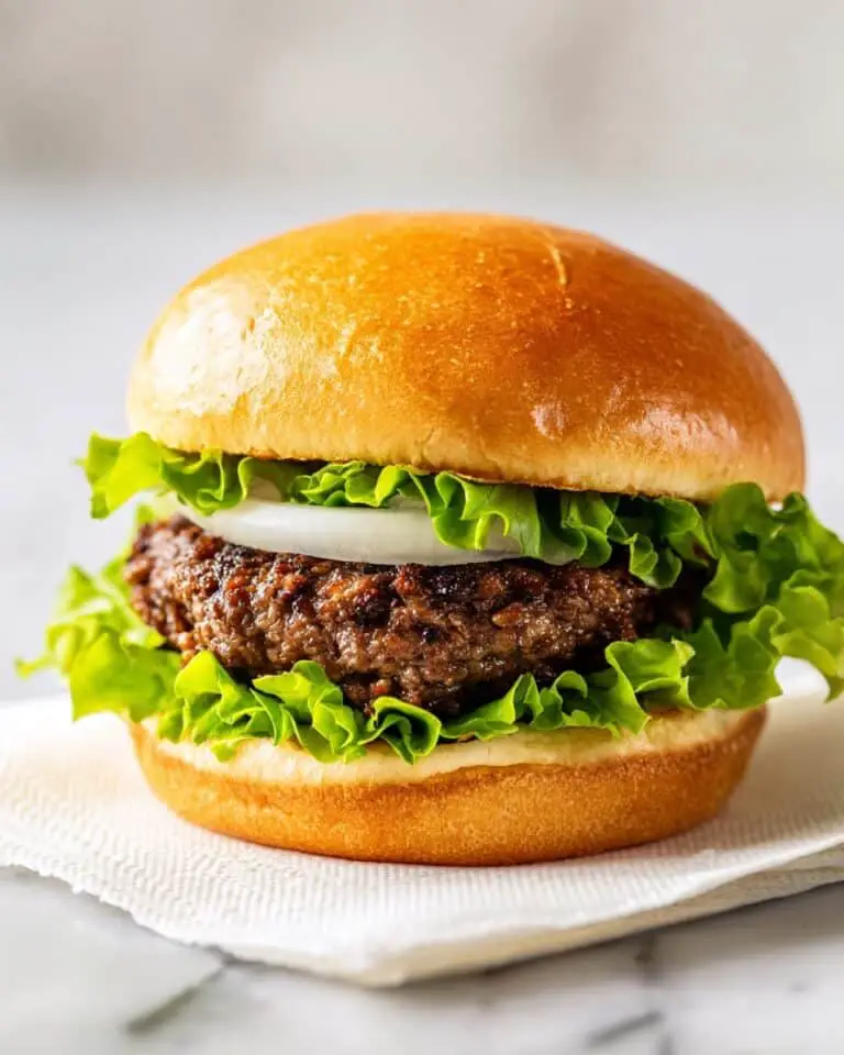 The Best Juicy Burger Recipe