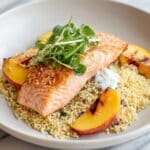 Easy Grilled Salmon with Nectarines Recipe