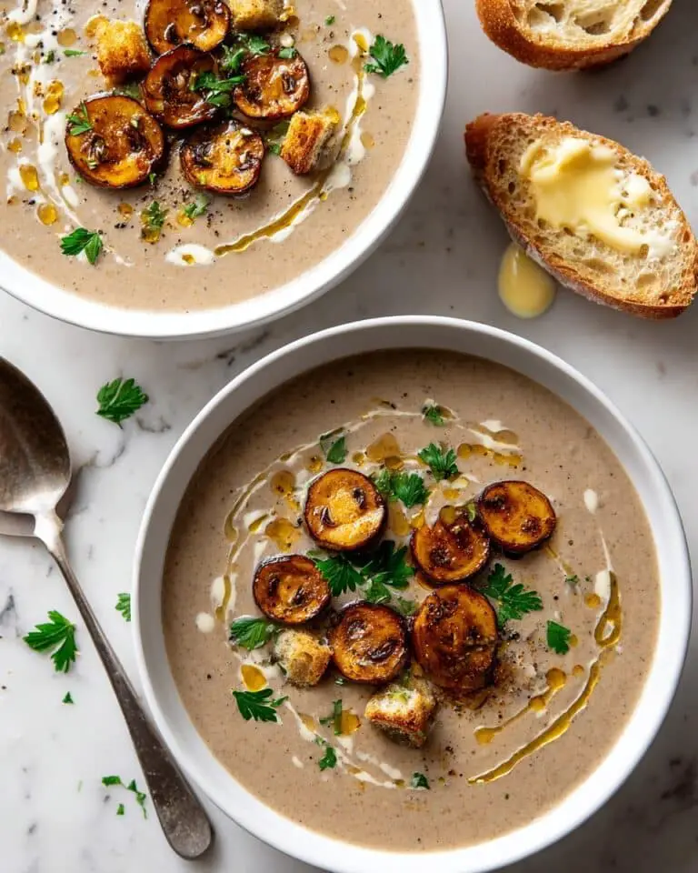 Creamy Mushroom Soup Recipe