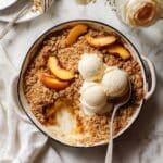 Caramel Peach Dump Cake Recipe