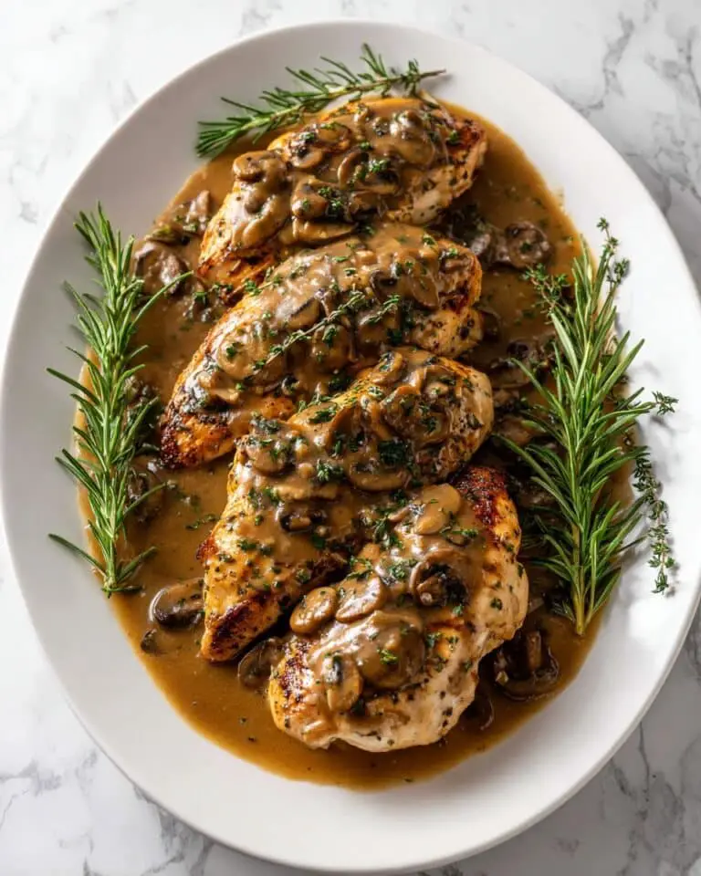Creamy Smothered Chicken with Rich Gravy Recipe