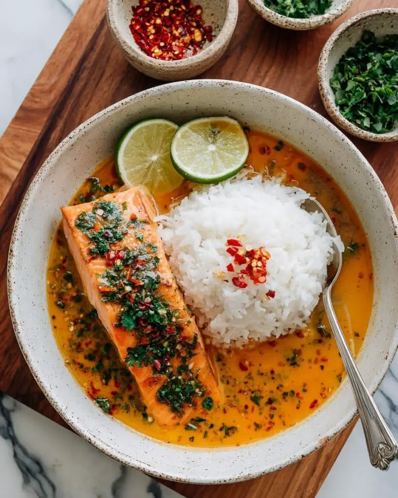 Creamy Thai Salmon Curry Recipe
